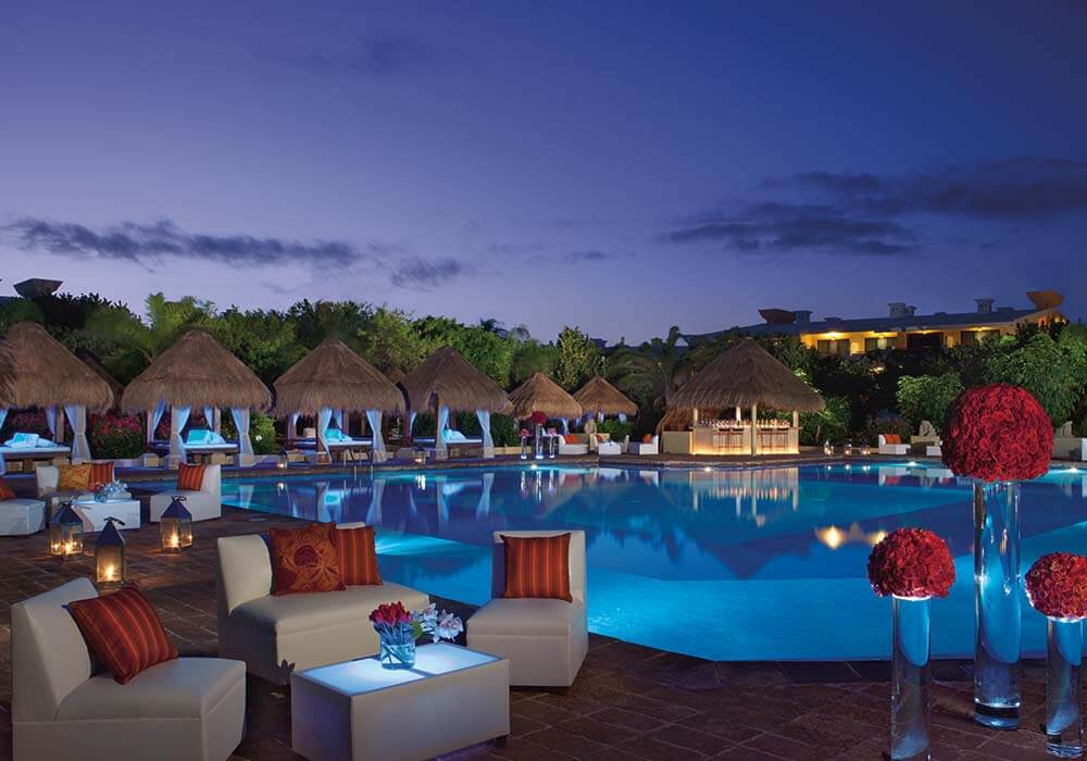 now sapphire destination wedding promotion pool deck