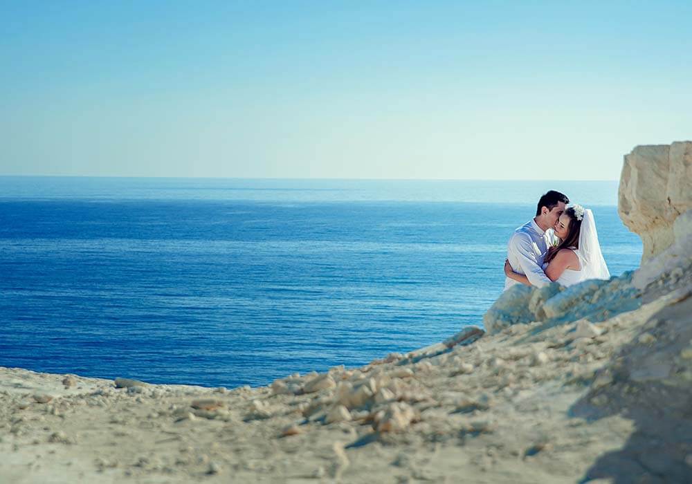 beach climate can affect when you decide to book your destination wedding